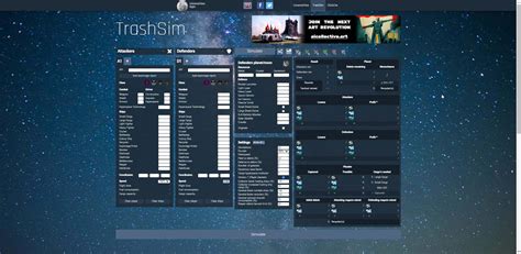simulation ogame|TrashSim .